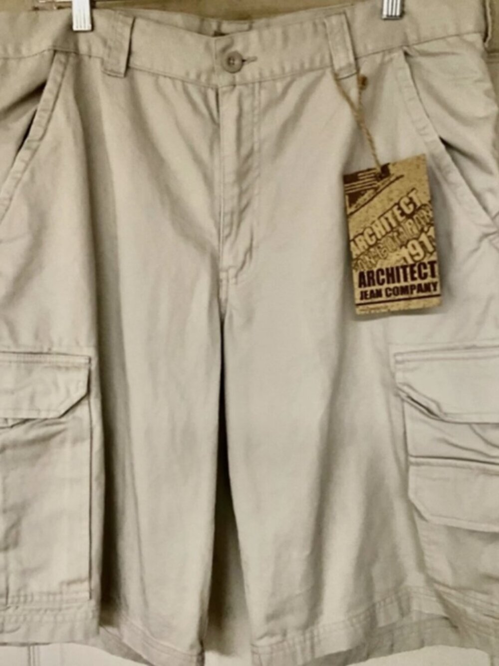 Cargo Shorts by ARCHITEC Sz 36 NEW with Tags